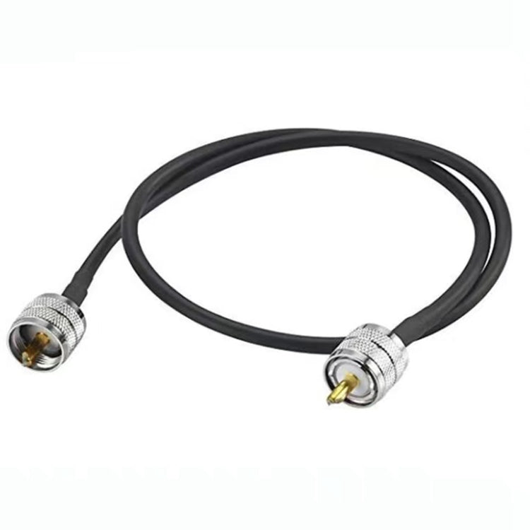 UHF Male To UHF Male RG58 Coaxial Adapter Cable, 0.5m, 1m, 1.5m, 3m, 5m, 10m