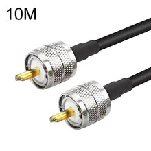 Load image into Gallery viewer, UHF Male To UHF Male RG58 Coaxial Adapter Cable, 0.5m, 1m, 1.5m, 3m, 5m, 10m