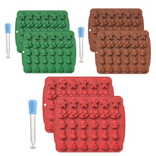 Load image into Gallery viewer, Christmas Supplies Drop Glue Mold Cake Barbecue Baking Tool, Green, Red, Chocolate