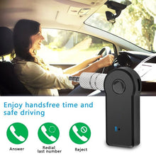 Load image into Gallery viewer, 2 in 1 3.5mm AUX Metal  Adapter + USB Car Bluetooth 4.1 Wireless Bluetooth Receiver Audio Receiver Converter