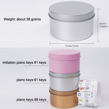 Load image into Gallery viewer, Children Beginner Piano Keyboard Color Stickers Musical Instrument Accessories, Imitation Piano Keys 61 Keys, Piano Keys 61 keys, Piano Keys 88 keys