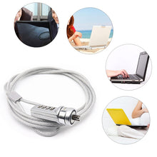 Load image into Gallery viewer, Four Digit Computer Lock Notebook Universal Anti-theft Password Lock, Diameter 3.5 mm Length 1.2 m, Diameter 3.5 mm Length 1.5 m, Diameter 3.5 mm Length 1.8 m