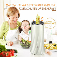 Load image into Gallery viewer, Automatic Multifunctional Egg Roll Maker Electric Egg Boiler Omelette Machine Breakfast Egg Tool