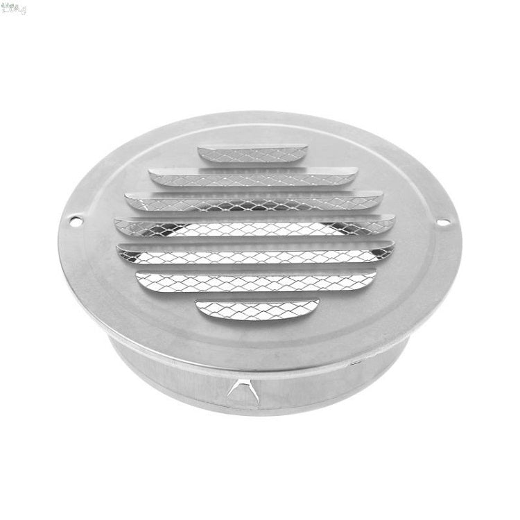 External Wall Stainless Steel Flat Head Rain and Insect Proof Bird Hood, 70mm, 80mm, 00mm, 120mm, 150mm, 160mm, 180mm, 200mm