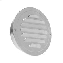 Load image into Gallery viewer, External Wall Stainless Steel Flat Head Rain and Insect Proof Bird Hood, 70mm, 80mm, 00mm, 120mm, 150mm, 160mm, 180mm, 200mm