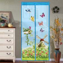 Load image into Gallery viewer, Magic Curtain Magnetic Snap Fly Bug Insect Mosquito Screen Net For Bedroom kitchen, 90x210cm, 100x210cm