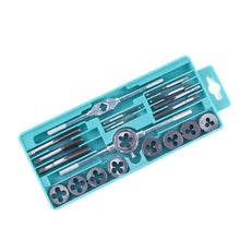 Load image into Gallery viewer, Hand Die Model Tap Tap Die Set Manual Tapping Drill Thread Hole, 20 In 1, 40 In 1