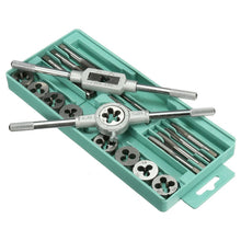 Load image into Gallery viewer, Hand Die Model Tap Tap Die Set Manual Tapping Drill Thread Hole, 20 In 1, 40 In 1