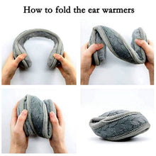 Load image into Gallery viewer, Winter Men and Women Riding Ear Covering Rabbit Fur Plush Knitted Warm Earmuffs Ear Protection Hat