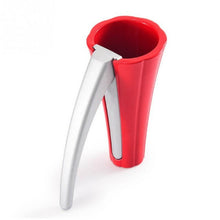 Load image into Gallery viewer, Zinc Alloy Funnel Shape Nut Nutcracker Sheller Walnut Opener Cutter Clamp Plier Kitchen Tools gadgets, Funnel Shape Red, Funnel Shape Black