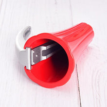 Load image into Gallery viewer, Zinc Alloy Funnel Shape Nut Nutcracker Sheller Walnut Opener Cutter Clamp Plier Kitchen Tools gadgets, Funnel Shape Red, Funnel Shape Black
