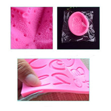 Load image into Gallery viewer, 2 PCS Food Love Lock Key Fondant Silicone Mold DIY Baking Cake Decoration Tool, Food Love Lock Key Shape