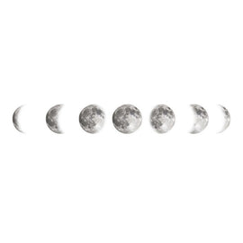 Inkjet Wall Stickers Moon Wallpaper Space Moon Wall Stickers Simple Crescent