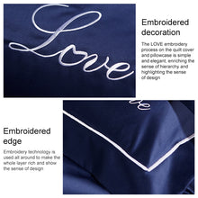 Load image into Gallery viewer, Silk Four-Piece Sheets Bed Sheet Double Nude Sleeping Quilt Cover Ice Silk Bedding, 1.5M Bed, 1.8M Bed, 2.0M Bed