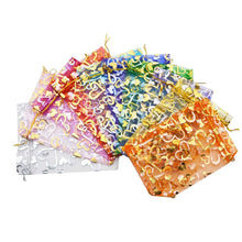 Load image into Gallery viewer, 100 PCS Gift Pouches Bag Organza Bags Jewelry Candy Packaging Bags, 7x9cm, 10x12cm, 11x16cm, 13x18cm, 15x20cm, 17x23cm, 20x30cm