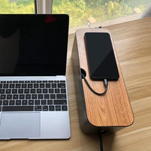 Load image into Gallery viewer, Power Cable Storage Box Case Anti-dust Charger Socket Organizer Desktop Network Line Storage Bin