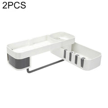 Load image into Gallery viewer, 2 PCS Bathroom Accessories Shower Shelf Seamless Rotating Tripod Seamlessly Fixtures Storage Rack Kitchen Tripod