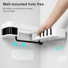 Load image into Gallery viewer, 2 PCS Bathroom Accessories Shower Shelf Seamless Rotating Tripod Seamlessly Fixtures Storage Rack Kitchen Tripod