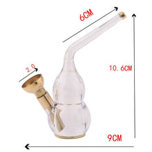 Load image into Gallery viewer, Portable Mini Acrylic Plastic Hookah Vintage Copper Hookah, Vintage Copper Hooka