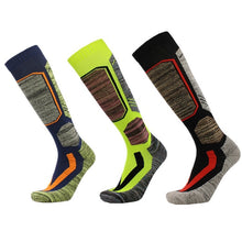 Load image into Gallery viewer, Ski Socks Outdoor Sports Thick Long Sweat-absorbent Warm Hiking Socks