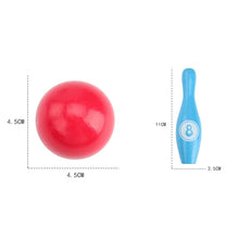 Load image into Gallery viewer, Wooden Cartoon Digital Bowling Children Educational Parent-child Interactive Toys Outdoor Sports Toys
