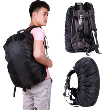 Load image into Gallery viewer, Adjustable Waterproof Dustproof Backpack  Rain Cover Portable Ultralight Protective Cover, 35L, 45L, 55-60L, 70L, 80L
