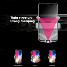Load image into Gallery viewer, Car Air Conditioning Air Outlet Mobile Phone Holder, Black Upgrade Pro Metal, Red Upgrade Pro Metal, Gold Upgrade Pro Metal, Gray Upgrade Pro Metal