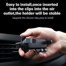 Load image into Gallery viewer, Car Air Conditioning Air Outlet Mobile Phone Holder, Black Upgrade Pro Metal, Red Upgrade Pro Metal, Gold Upgrade Pro Metal, Gray Upgrade Pro Metal