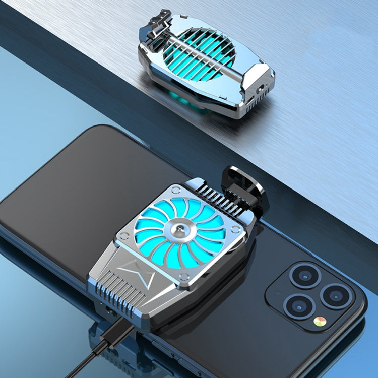 H15 Mobile Phone Radiator Semiconductor Rapid Cooling Portable Peripheral Cooling Mobile Phone Radiator, Plug-in Models, Battery Models