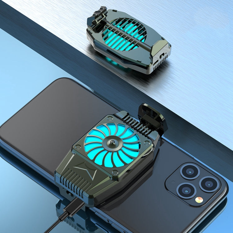 H15 Mobile Phone Radiator Semiconductor Rapid Cooling Portable Peripheral Cooling Mobile Phone Radiator, Plug-in Models, Battery Models