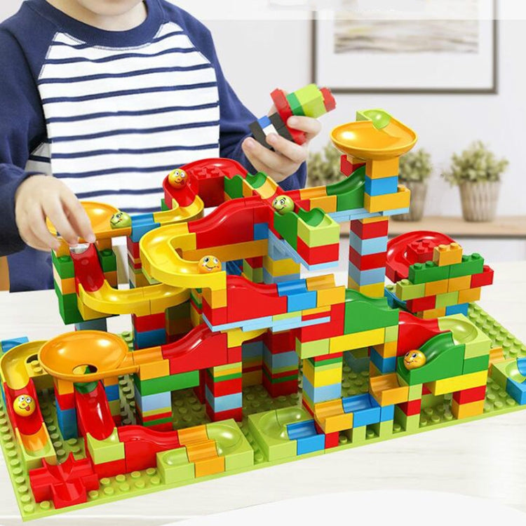 Creative Intelligence Educational Learning Toys DIY Small Particle Slide Building Blocks