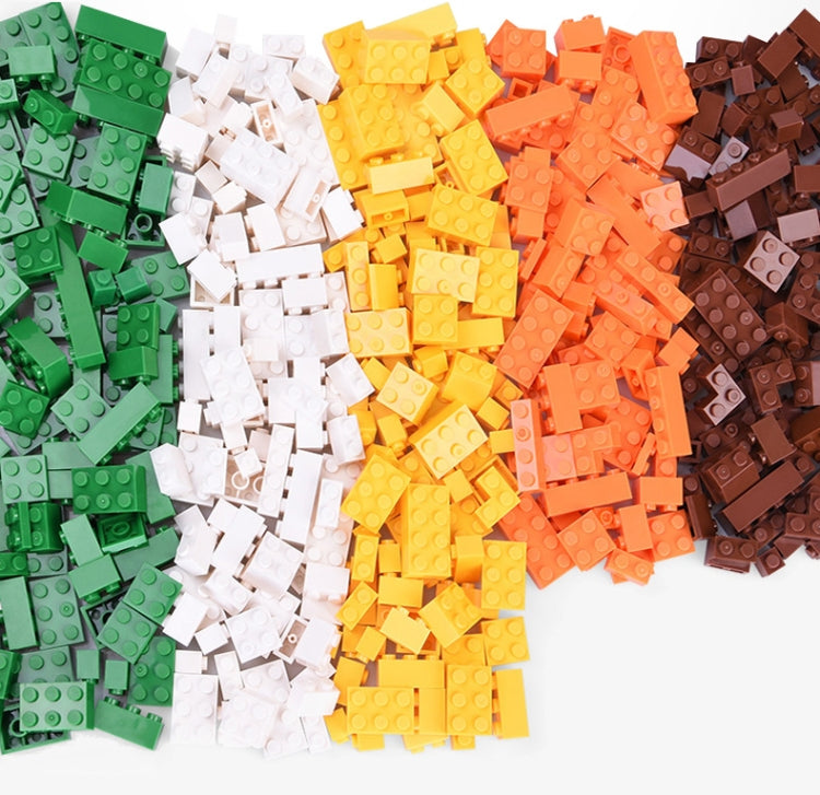 Creative Intelligence Educational Learning Toys DIY Small Particle Slide Building Blocks