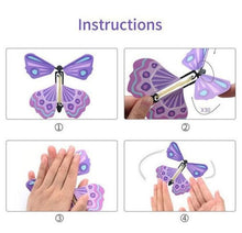 Load image into Gallery viewer, Magic Science Novelty Flying Butterfly Toy Magic Props