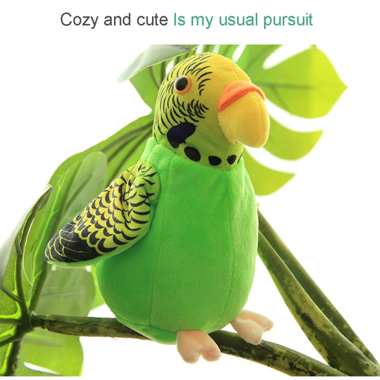 Plush Toy Parrots Recording Talking Parrots Will Twist the Fan Wings Children Toys