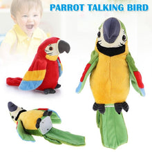 Load image into Gallery viewer, Plush Toy Parrots Recording Talking Parrots Will Twist the Fan Wings Children Toys