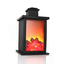 Load image into Gallery viewer, Outdoor LED Table Lamps Artificial Fireplace Candlestick Charcoal Flame Retro Decoration