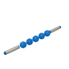 Load image into Gallery viewer, 5 Ball Muscle Massage Relax Hedgehog Ball Yoga Stick Roller Stick