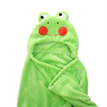 Load image into Gallery viewer, Baby Animal Shape Hooded Cape Bath Towel, 100×75cm
