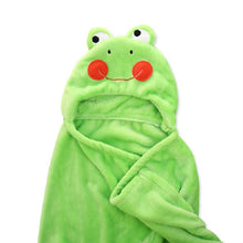 Load image into Gallery viewer, Baby Animal Shape Hooded Cape Bath Towel, 100×75cm