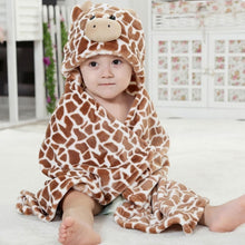 Load image into Gallery viewer, Baby Animal Shape Hooded Cape Bath Towel, 100×75cm