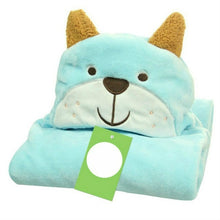 Load image into Gallery viewer, Baby Animal Shape Hooded Cape Bath Towel, 100×75cm