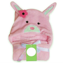 Load image into Gallery viewer, Baby Animal Shape Hooded Cape Bath Towel, 100×75cm