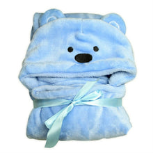 Load image into Gallery viewer, Baby Animal Shape Hooded Cape Bath Towel, 100×75cm