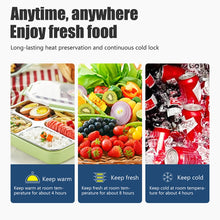 Load image into Gallery viewer, Thermal Lunch Box Bag Durable Waterproof Office Cooler Lunchbox with Strap, S, M, L