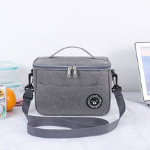 Load image into Gallery viewer, Thermal Lunch Box Bag Durable Waterproof Office Cooler Lunchbox with Strap, S, M, L