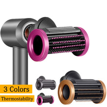 Load image into Gallery viewer, For Dyson Hair Dryer Nozzle Smooth Flyaway Attachment, Smooth Rose Red