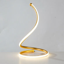 Load image into Gallery viewer, LED Spiral Table Lamp Home Living Room Bedroom Decoration Lighting Bedside Light, EU Plug, US Plug, UK Plug, AU Plug, Without Plug