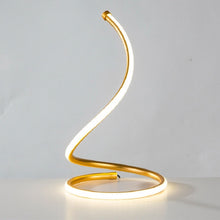 Load image into Gallery viewer, LED Spiral Table Lamp Home Living Room Bedroom Decoration Lighting Bedside Light, EU Plug, US Plug, UK Plug, AU Plug, Without Plug