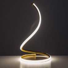 Load image into Gallery viewer, LED Spiral Table Lamp Home Living Room Bedroom Decoration Lighting Bedside Light, EU Plug, US Plug, UK Plug, AU Plug, Without Plug
