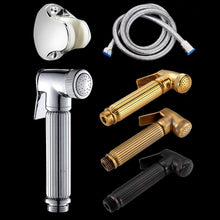 Load image into Gallery viewer, Multifunctional Wome Washers Pressure With Water Stop Woman Wash Nozzle Set, B Set Gold, B Set Black Antique, B Set Chrome, B Set Antique
